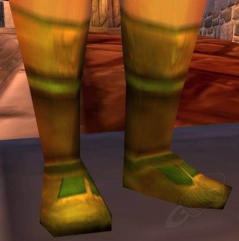 Botas finas de cuero Hechizo World of Warcraft Cl sico