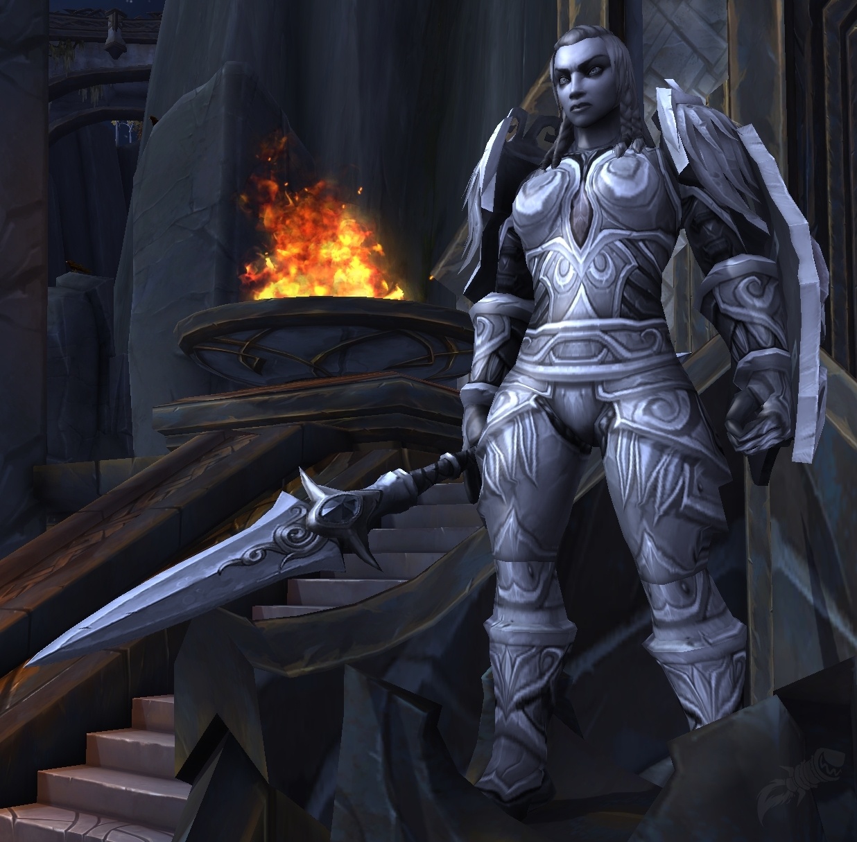 Estatua PNJ World of Warcraft