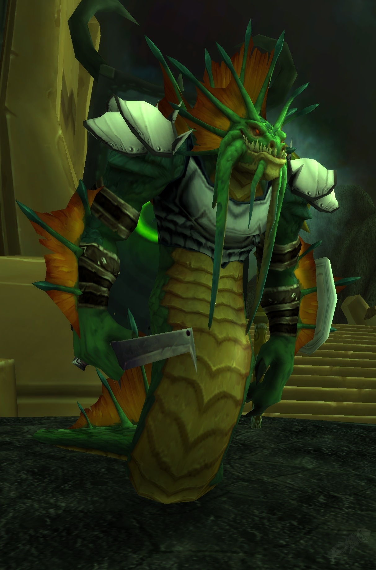 Coilskar Defender NPC World of Warcraft