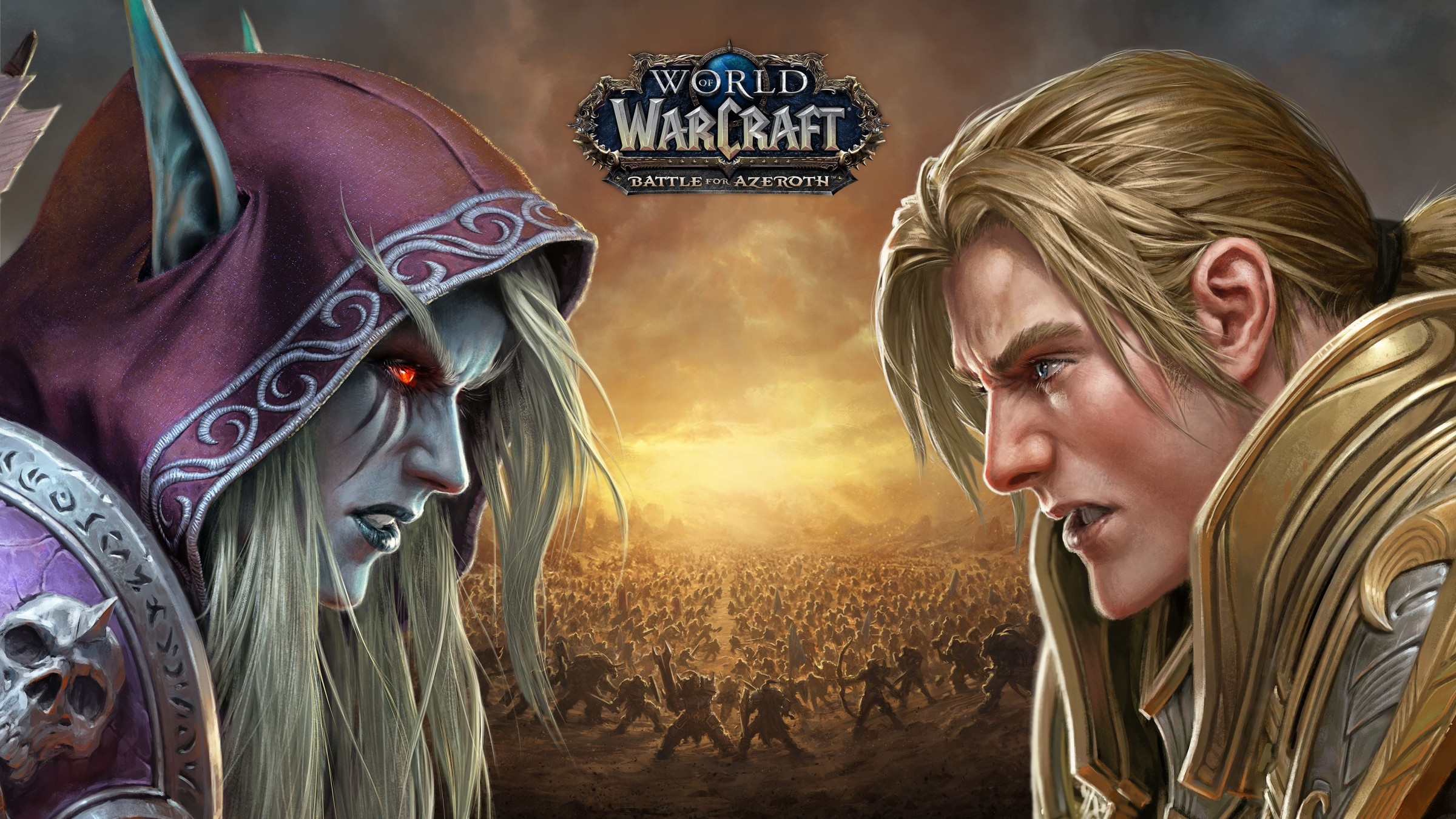 Tableau Sylvanas Burning Tree World of Warcraft Gaming – 5 Pièces