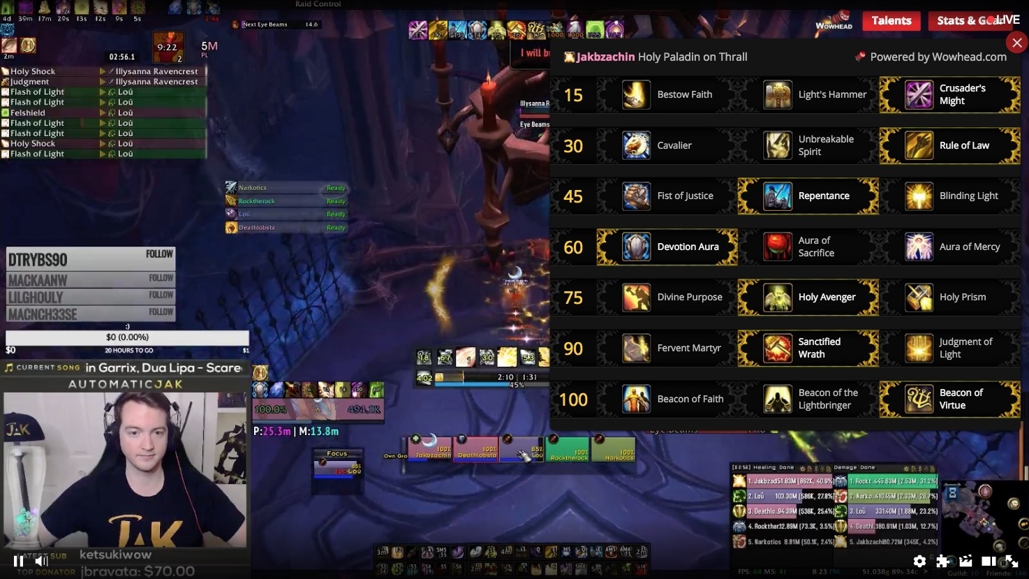 Wowhead S Twitch Extension Now Live Talent And Gear Overlay For Streamers Wowhead News