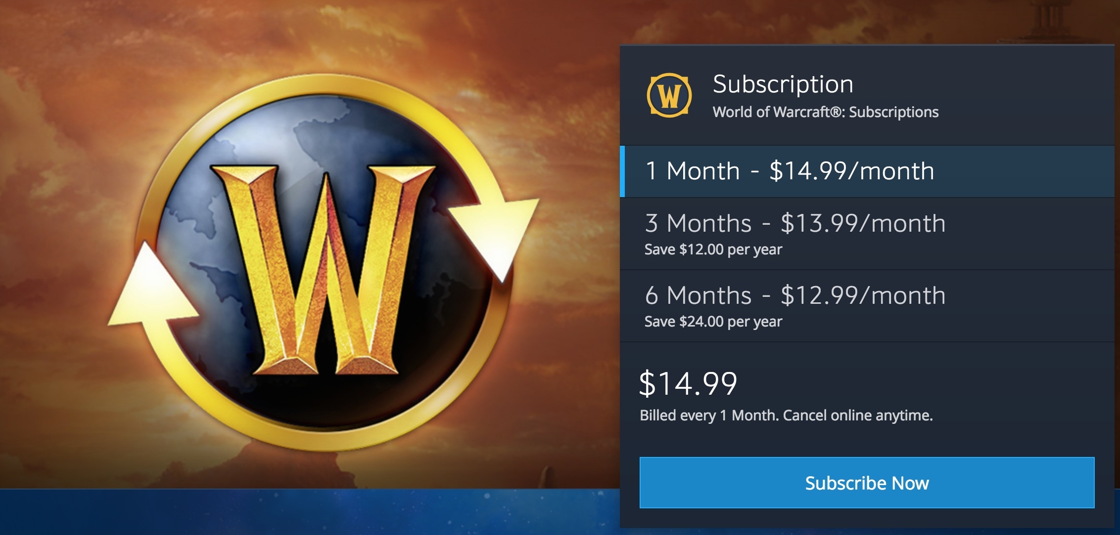 How to Purchase World of Warcraft Game Time - Wowhead