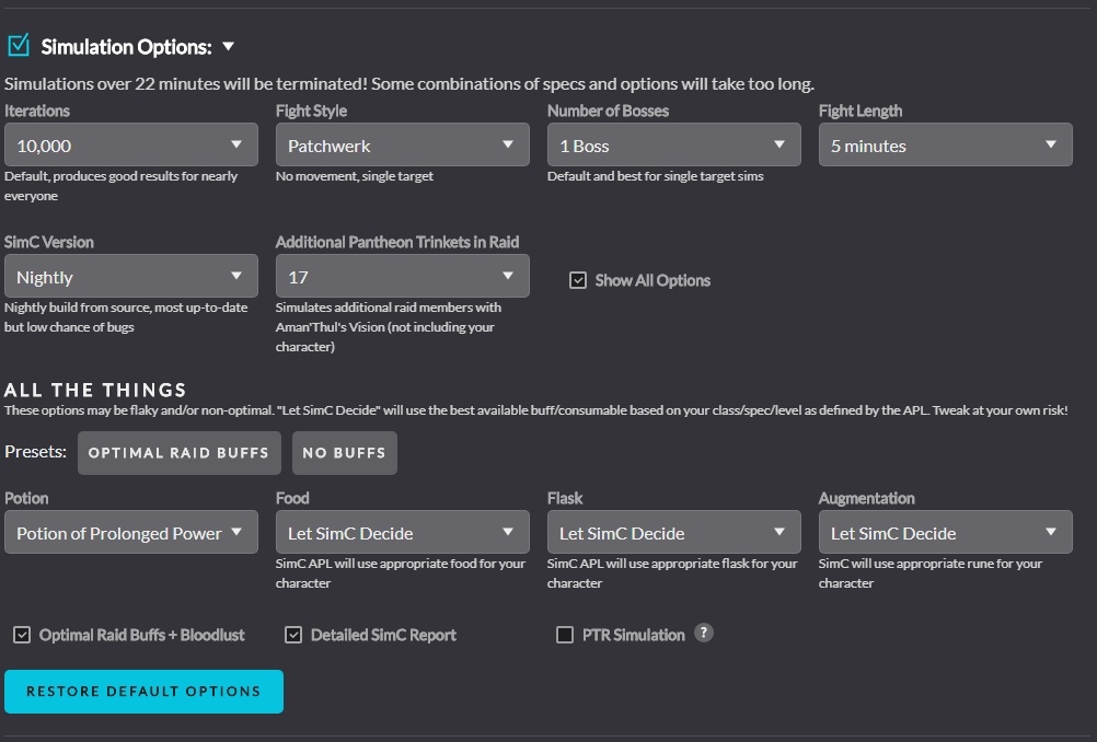 Simulationcraft Addon Guide - WoW Sims Explained