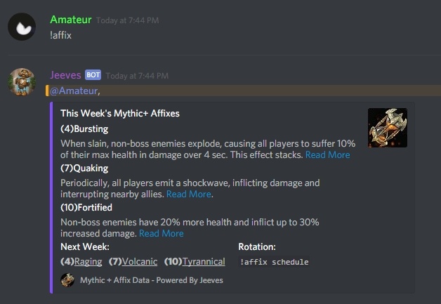 Jeeves Discord Bot 3 1 Update Wowhead News