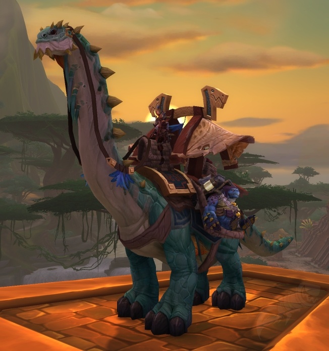 Reins Of The Mighty Caravan Brutosaur - Item - World Of Warcraft