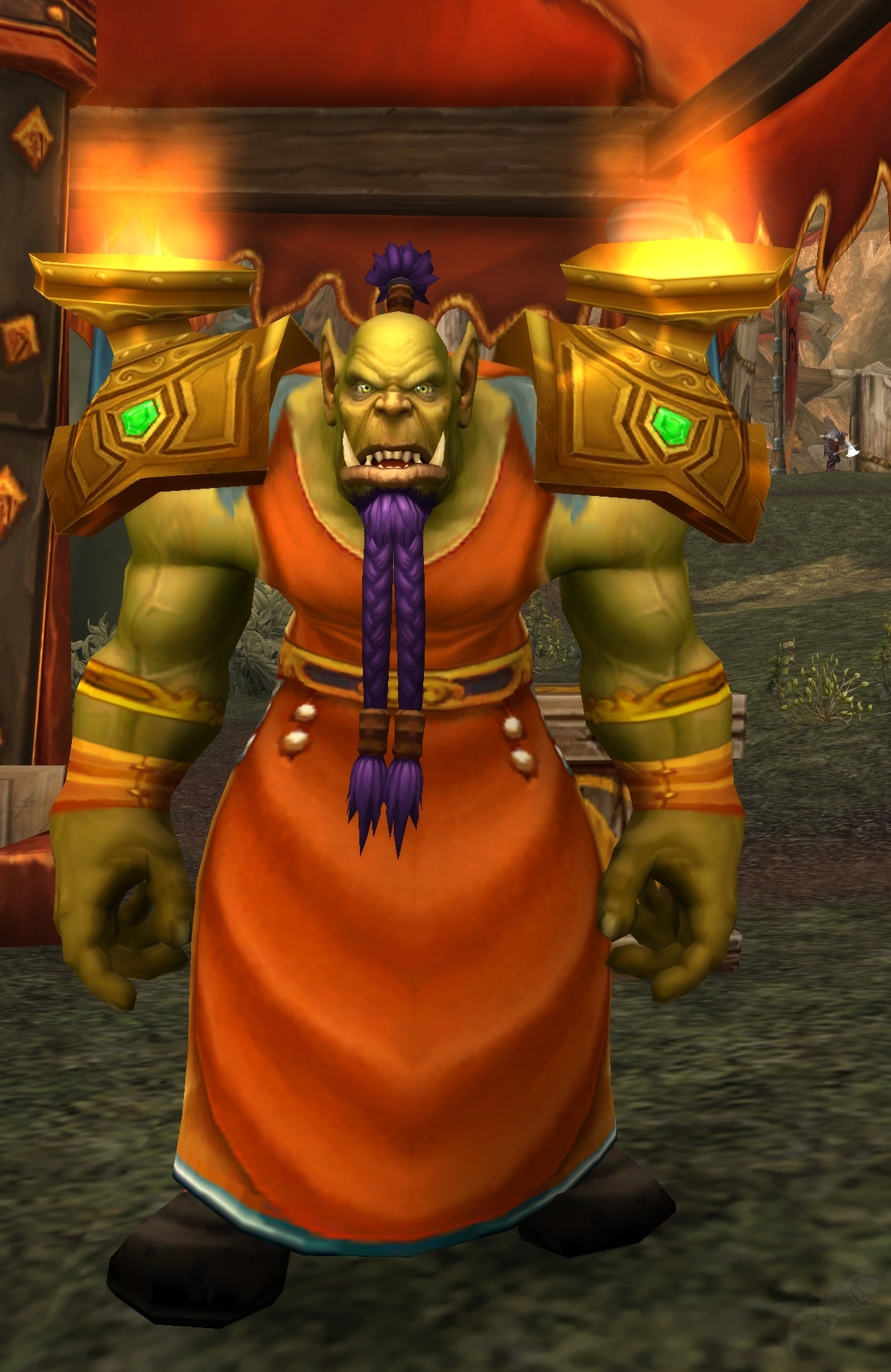 Blade's Edge Flame Keeper NPC World of Warcraft