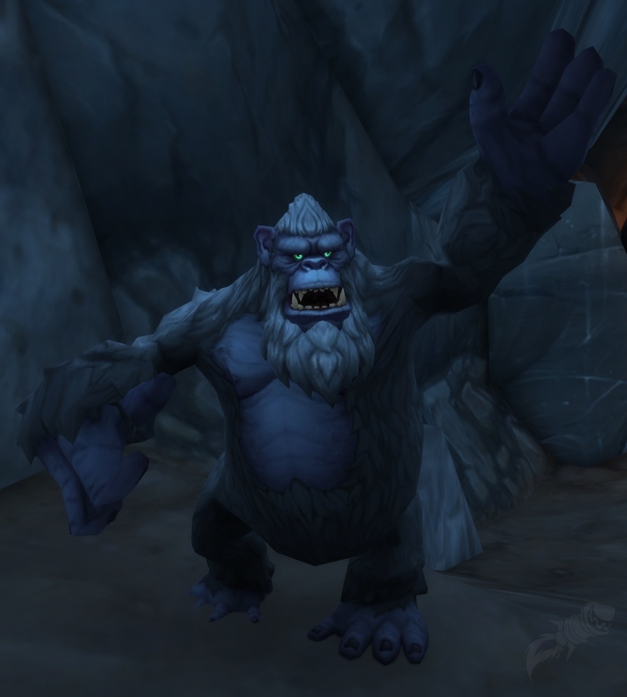 Enraged Silverback Gorilla NPC World of Warcraft