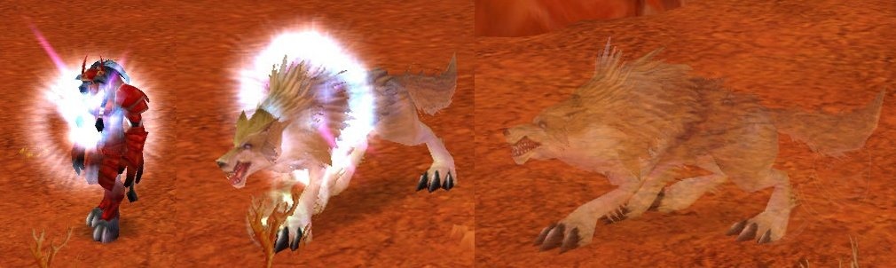 shaman ghost wolf forms