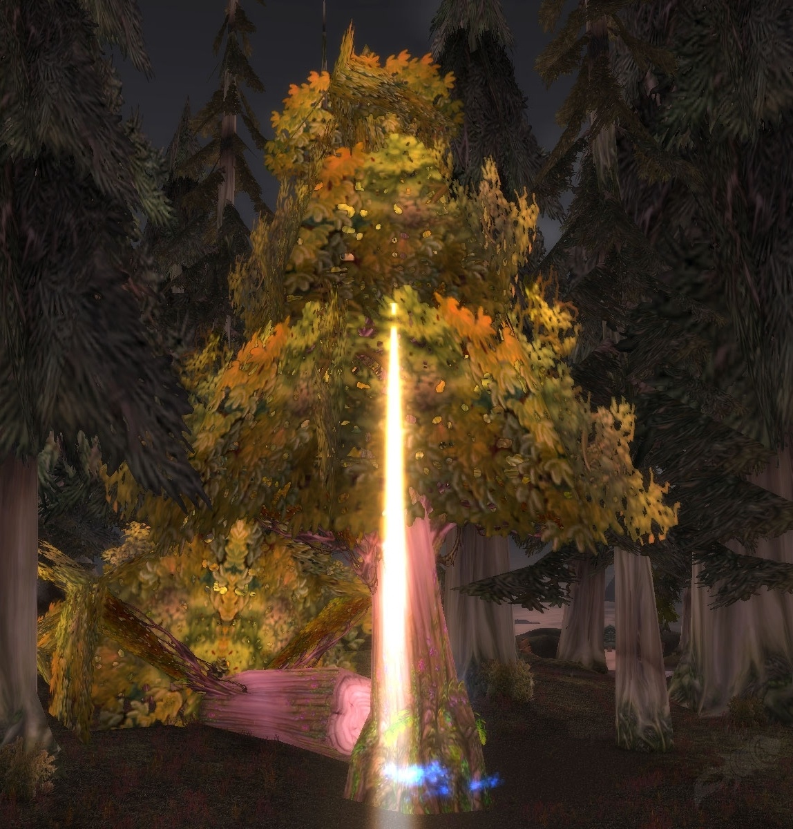 Marked Tree NPC World of Warcraft