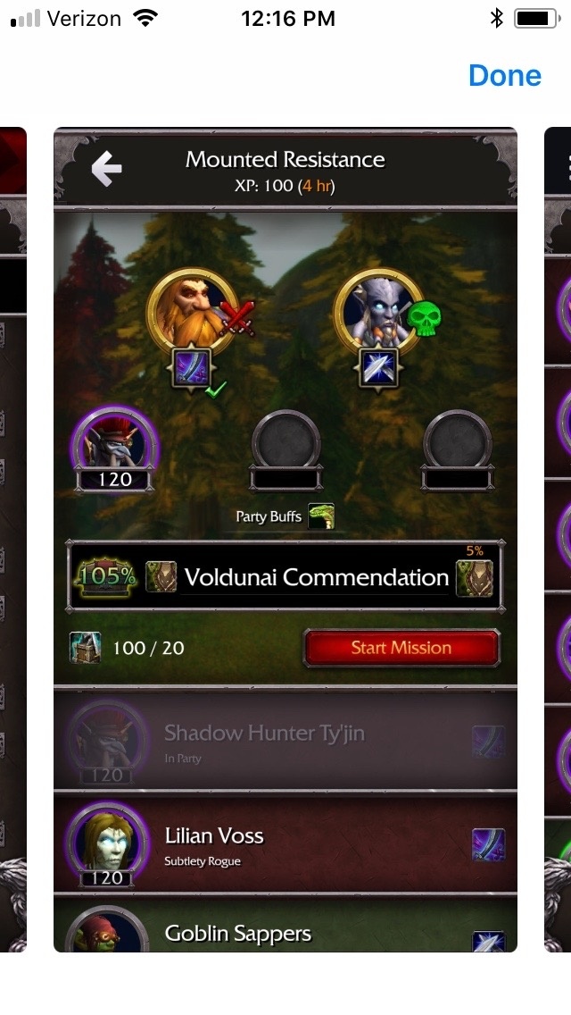 wow companion app alerts for all toons