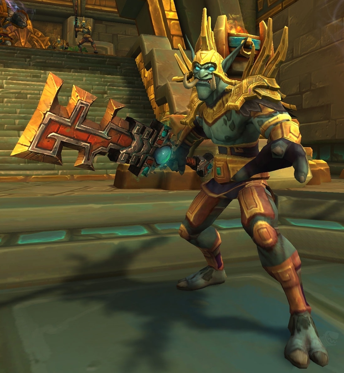 Dazar'ai Juggernaut NPC World of Warcraft