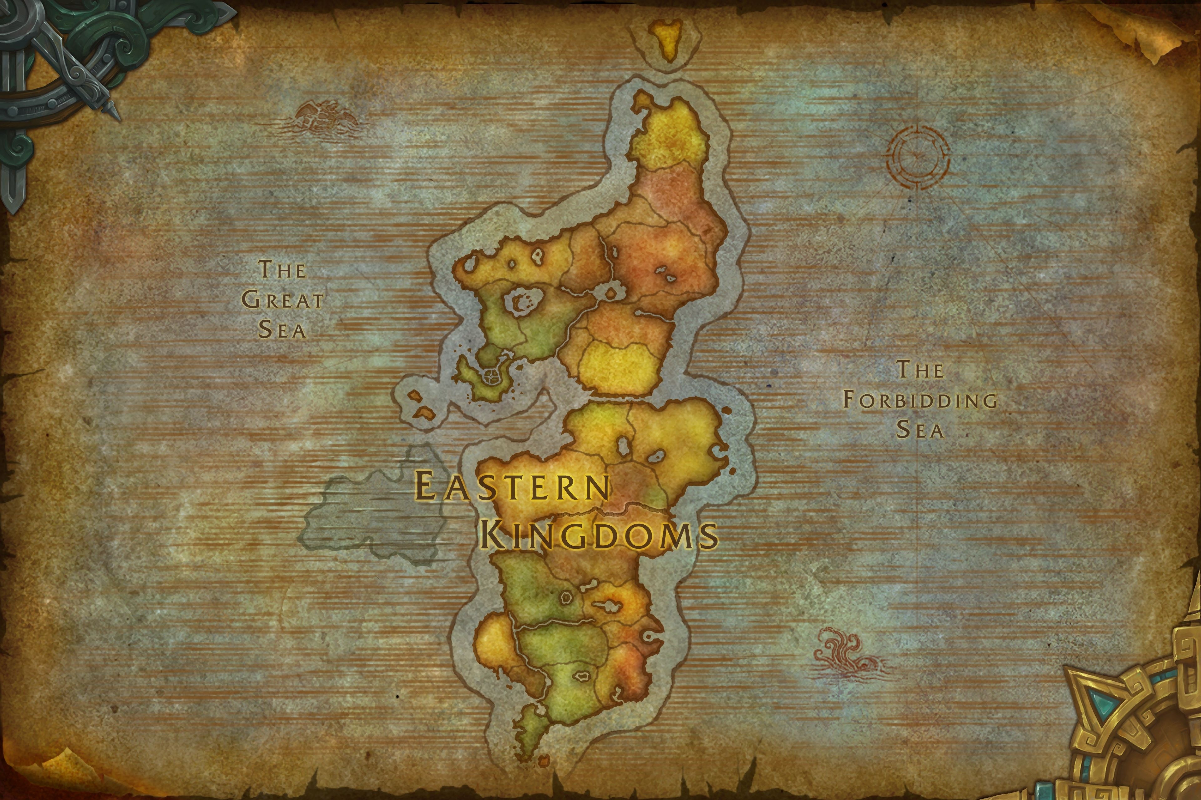 world of warcraft maps kalimdor