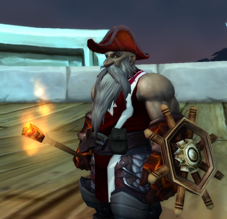 Cappello Rosso del Capitano Saccheggiato - Oggetto - World of Warcraft