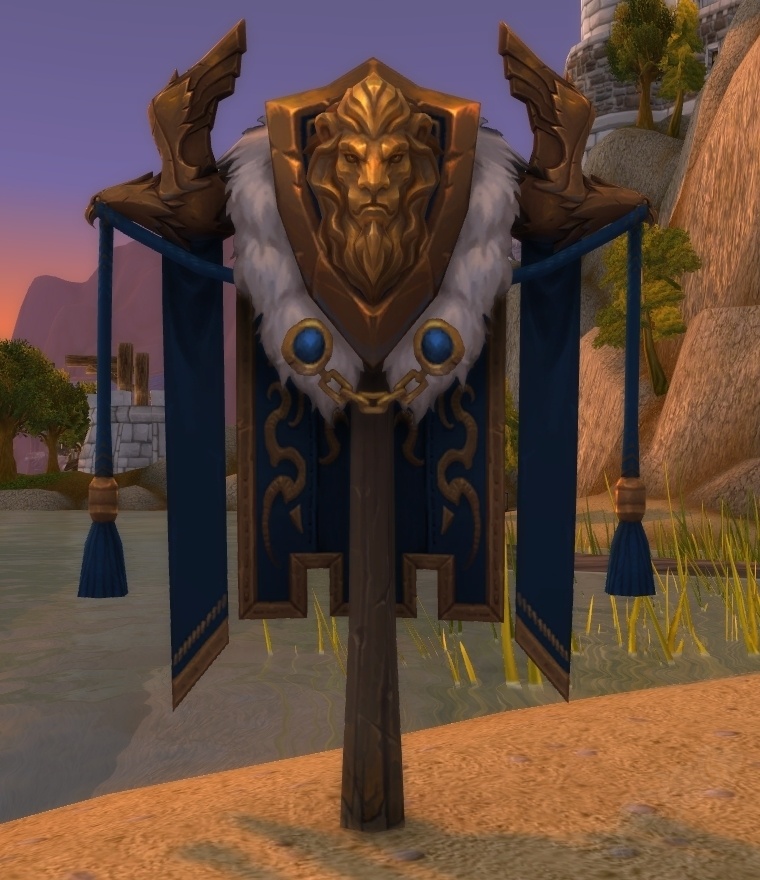 Stormwind War Banner Item - World of Warcraft