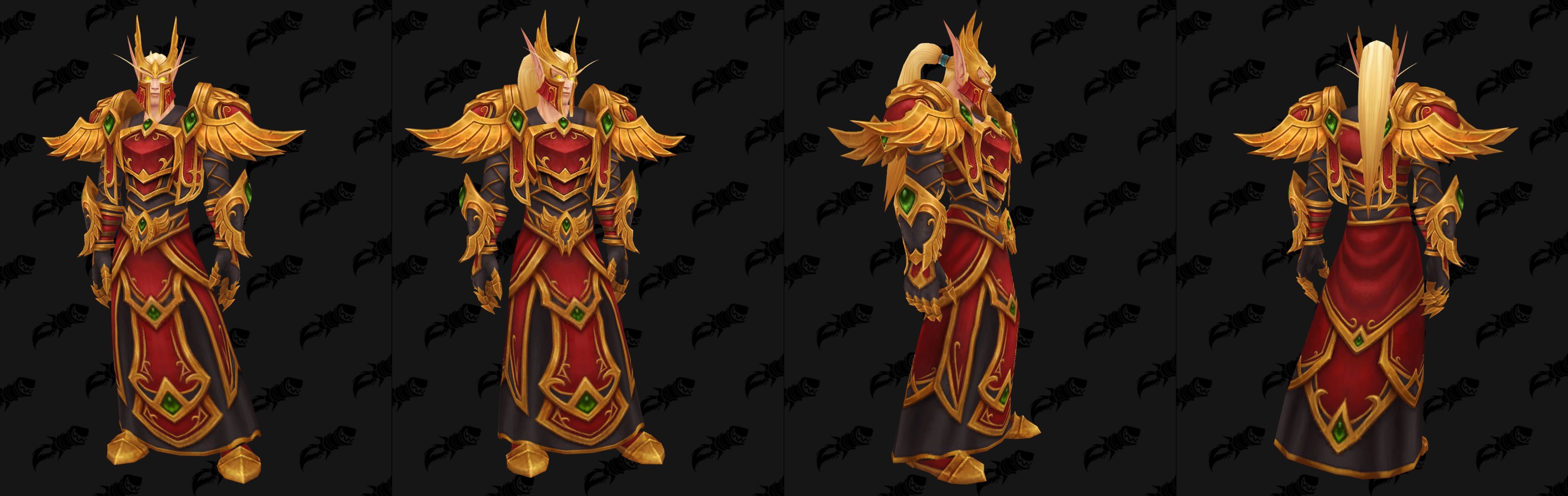 Blood Elf Heritage Armor Preview.
