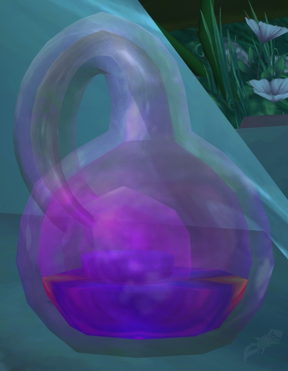Flask of Moonwell Water Object World of Warcraft