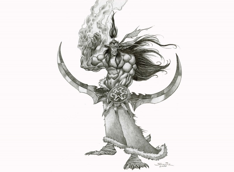 Warcraft 2 Concept Art