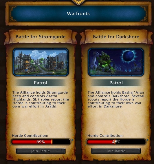 Launching A Warfront Through Contributions Guides Wowhead
