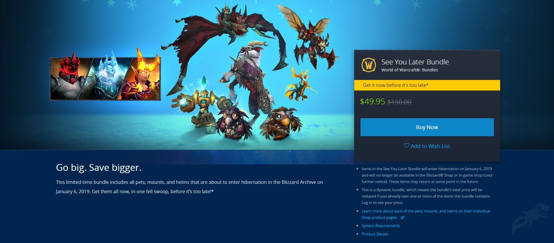 Blizzard Bundle