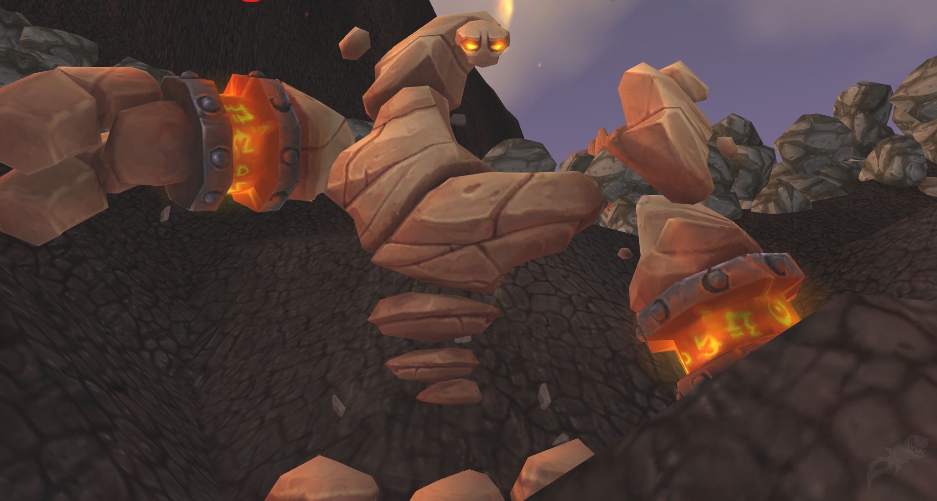 DangBlasted Rock Elemental NPC World of Warcraft