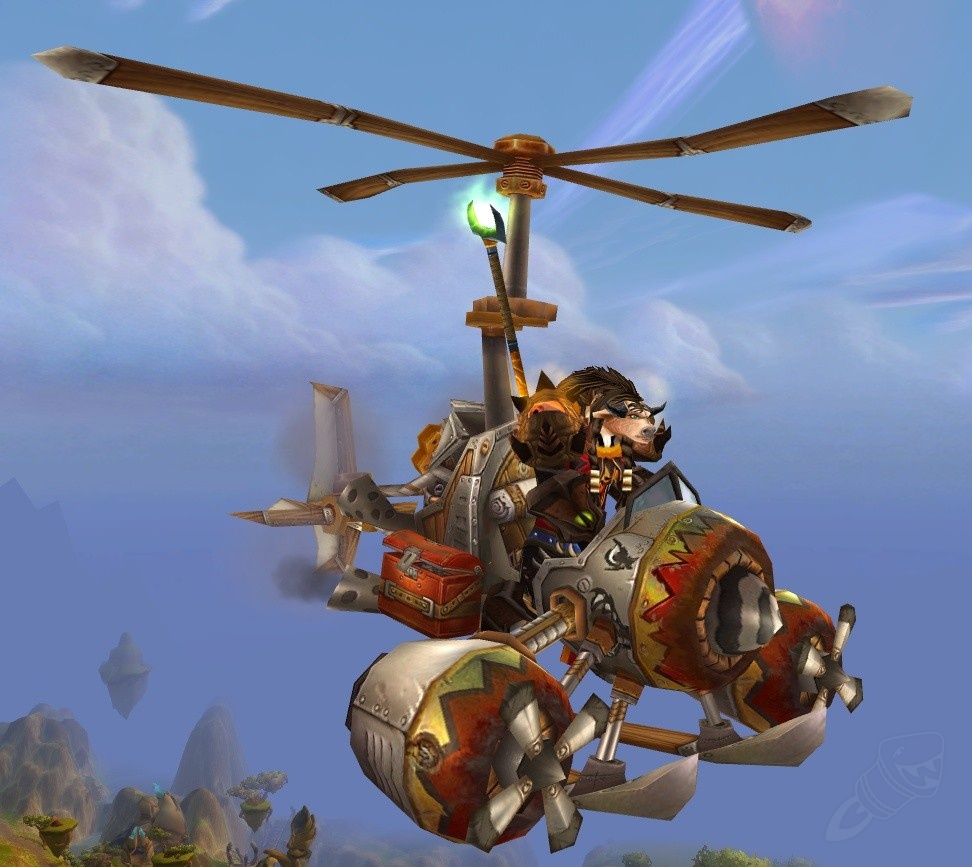 wow 3 person flying mount