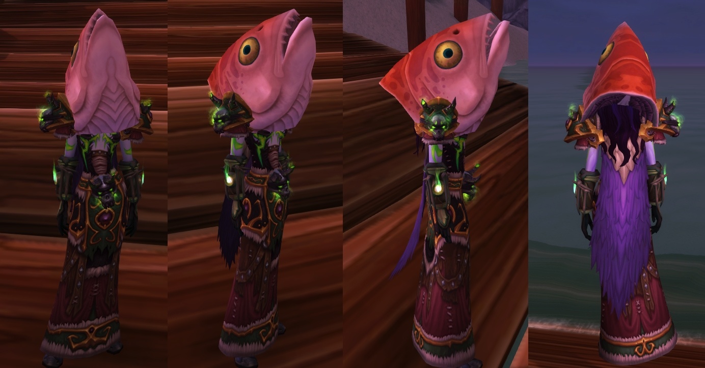 Severed Fish Head Hats Coming to the Darkmoon Faire in Patch 8.1.5 -  Новости Wowhead