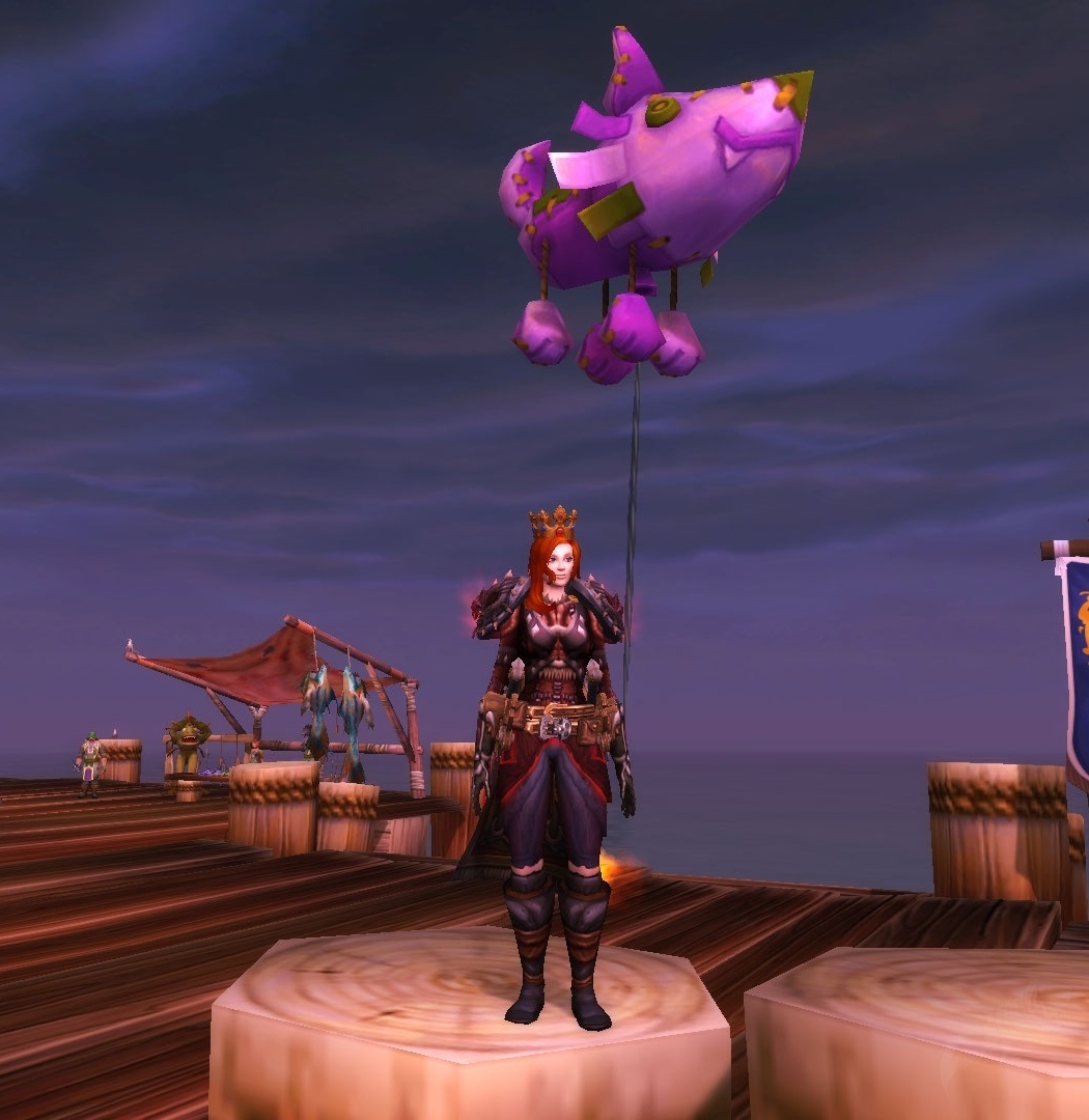 Globo con forma de lobo pnj world of warcraft
