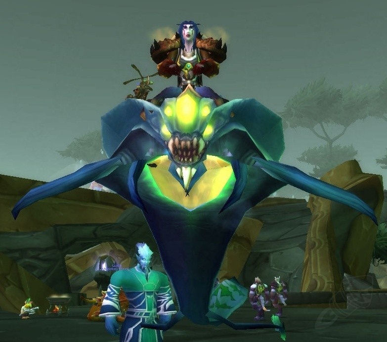 Green Riding Nether Ray Item TBC Classic