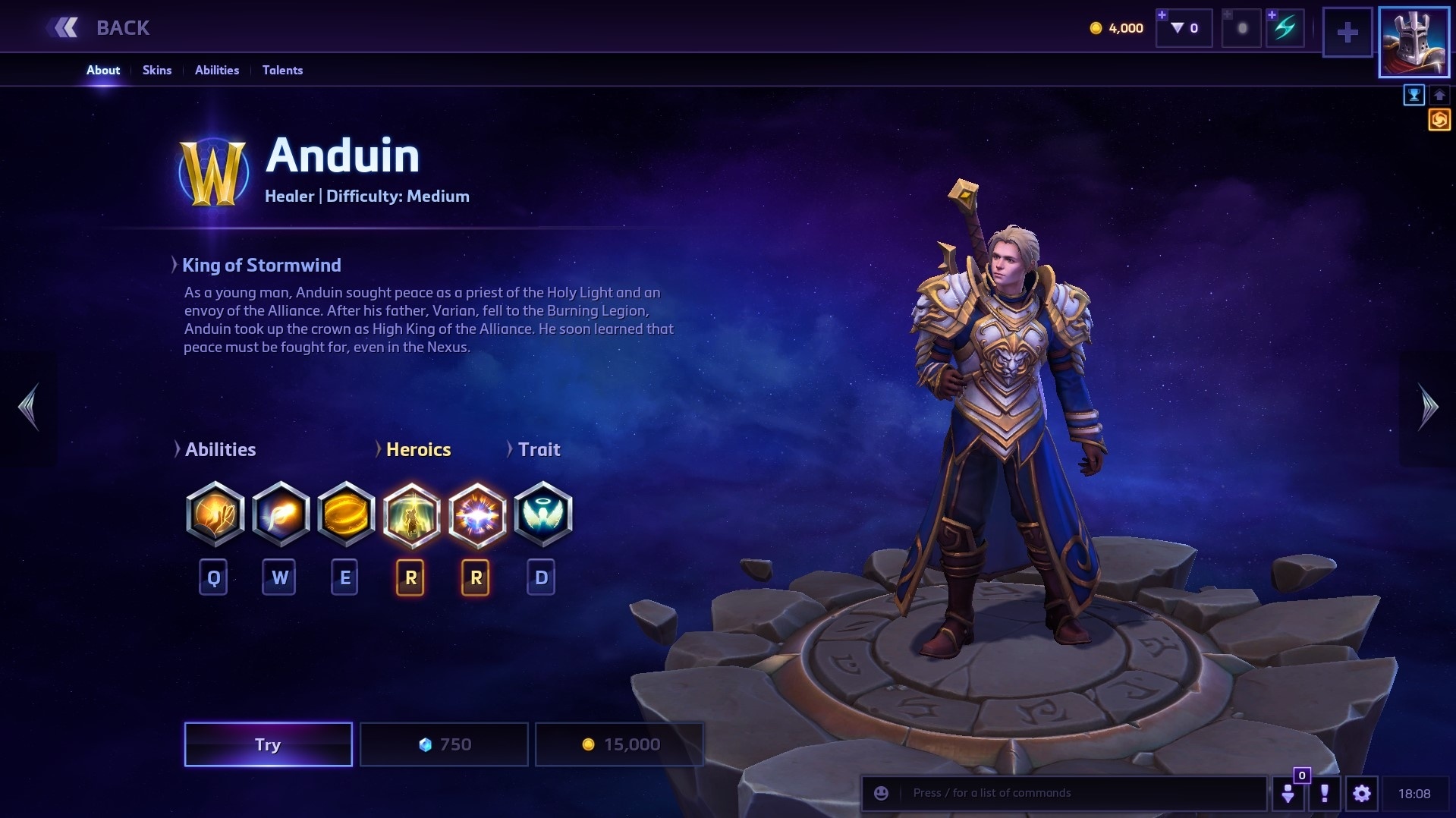 Heroes of the Storm Anduin Guide [Rework]