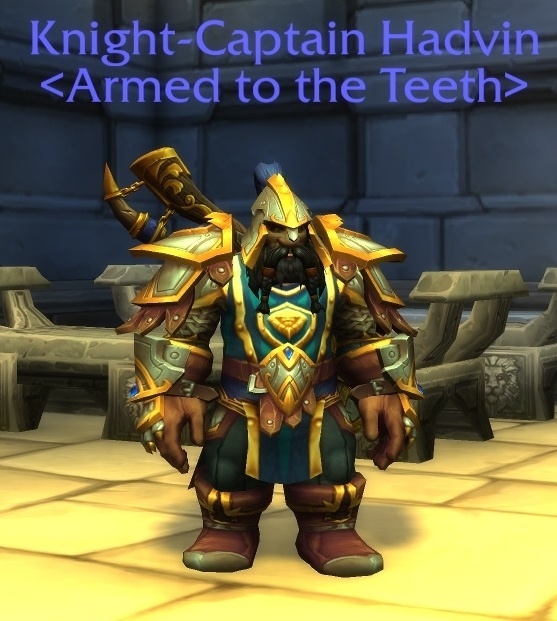 Capitán caballero - Logro - World of Warcraft