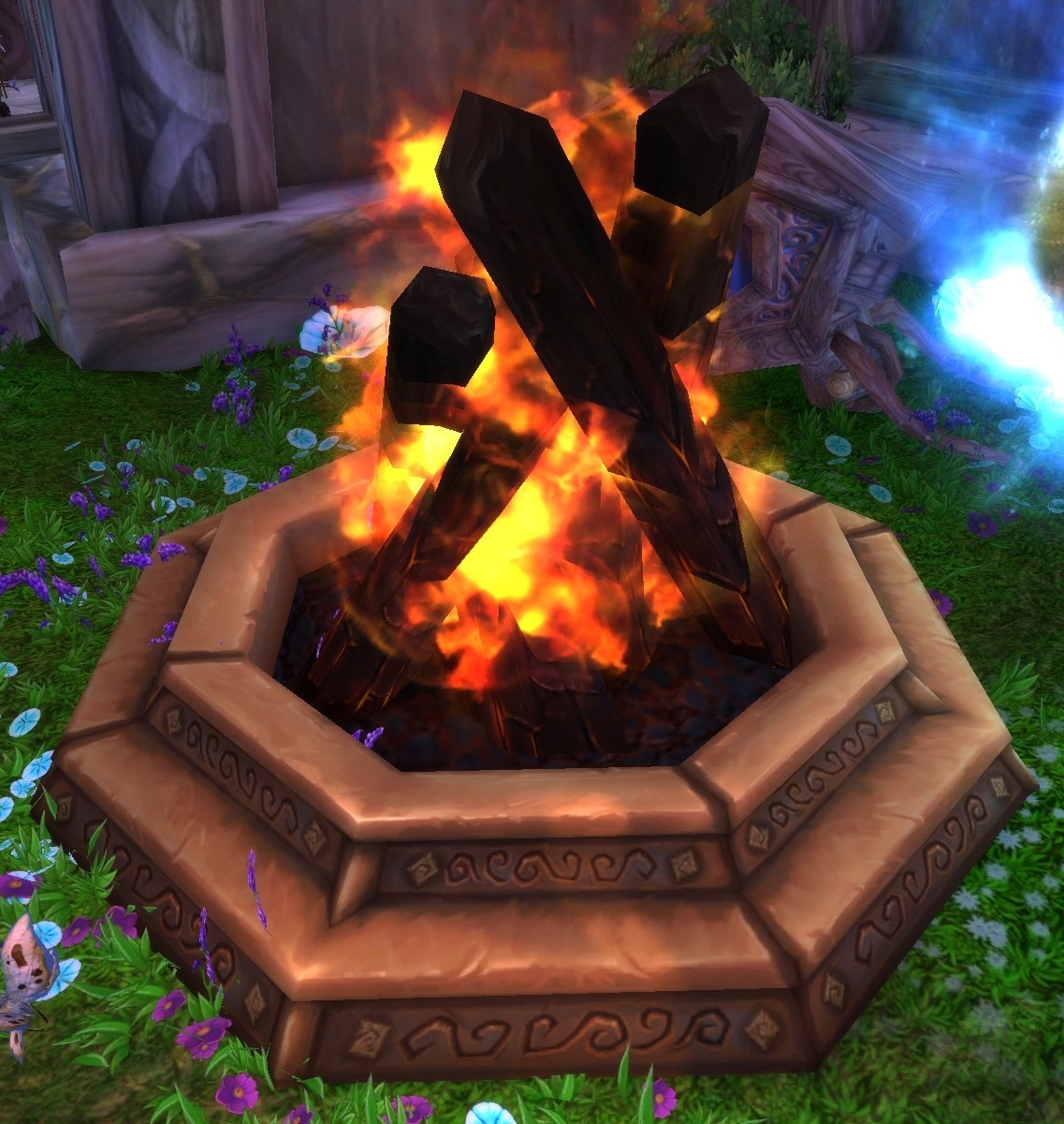 Earthen Ring Bonfire - Object - World of Warcraft