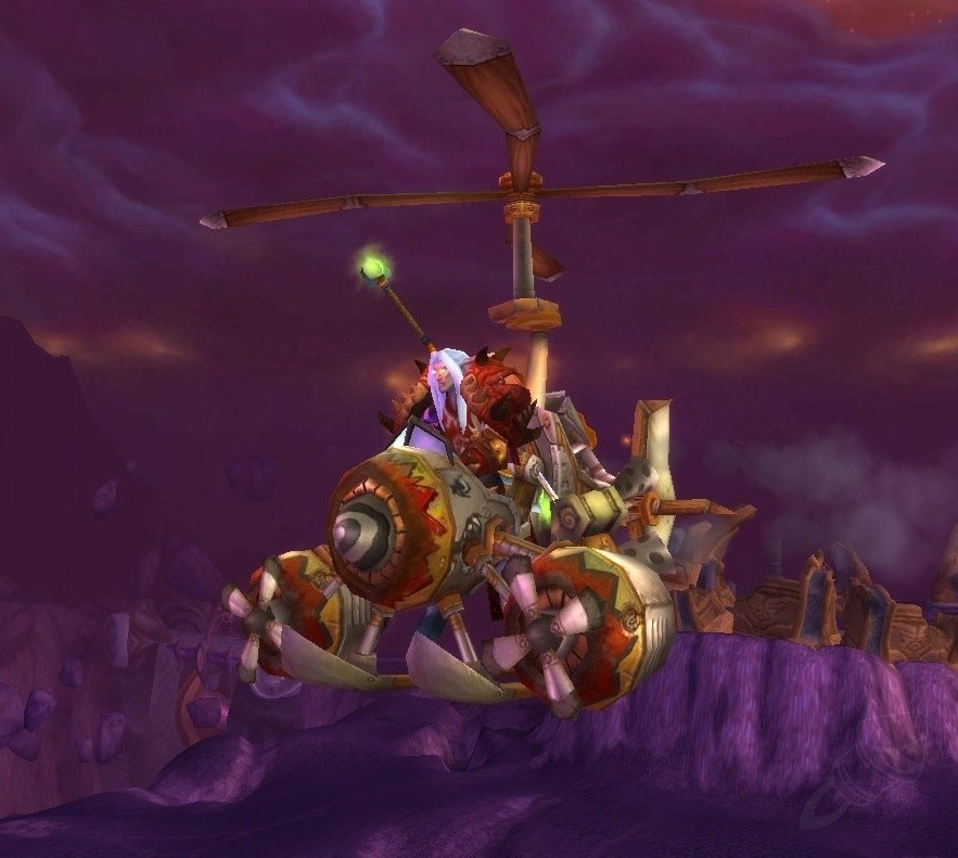 Turbo-Charged Flying Machine Mount Details and How to get it. - Dungeon  Guide