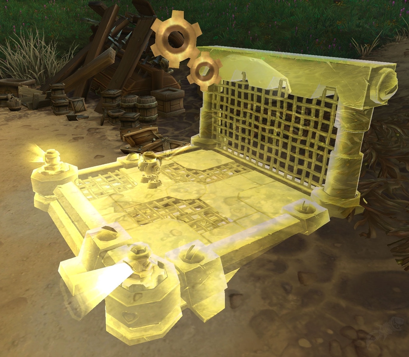 Armurerie de Mécarouille cassée PNJ World of Warcraft