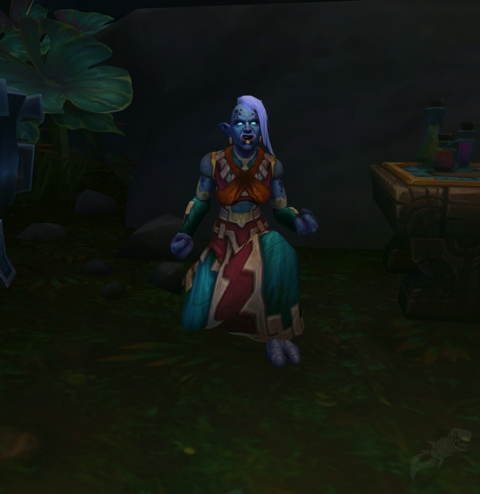 Witch Doctor Jangalar NPC World of Warcraft