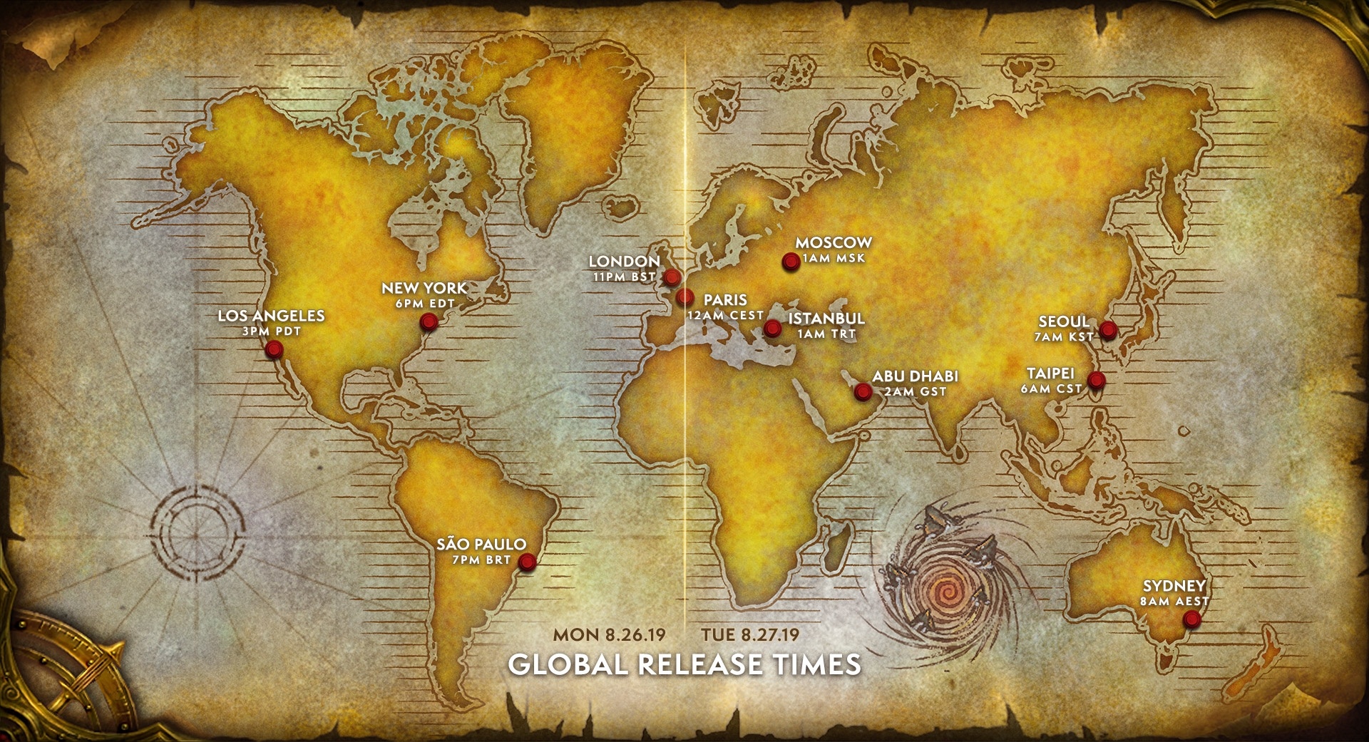 World Of Warcraft Size Chart