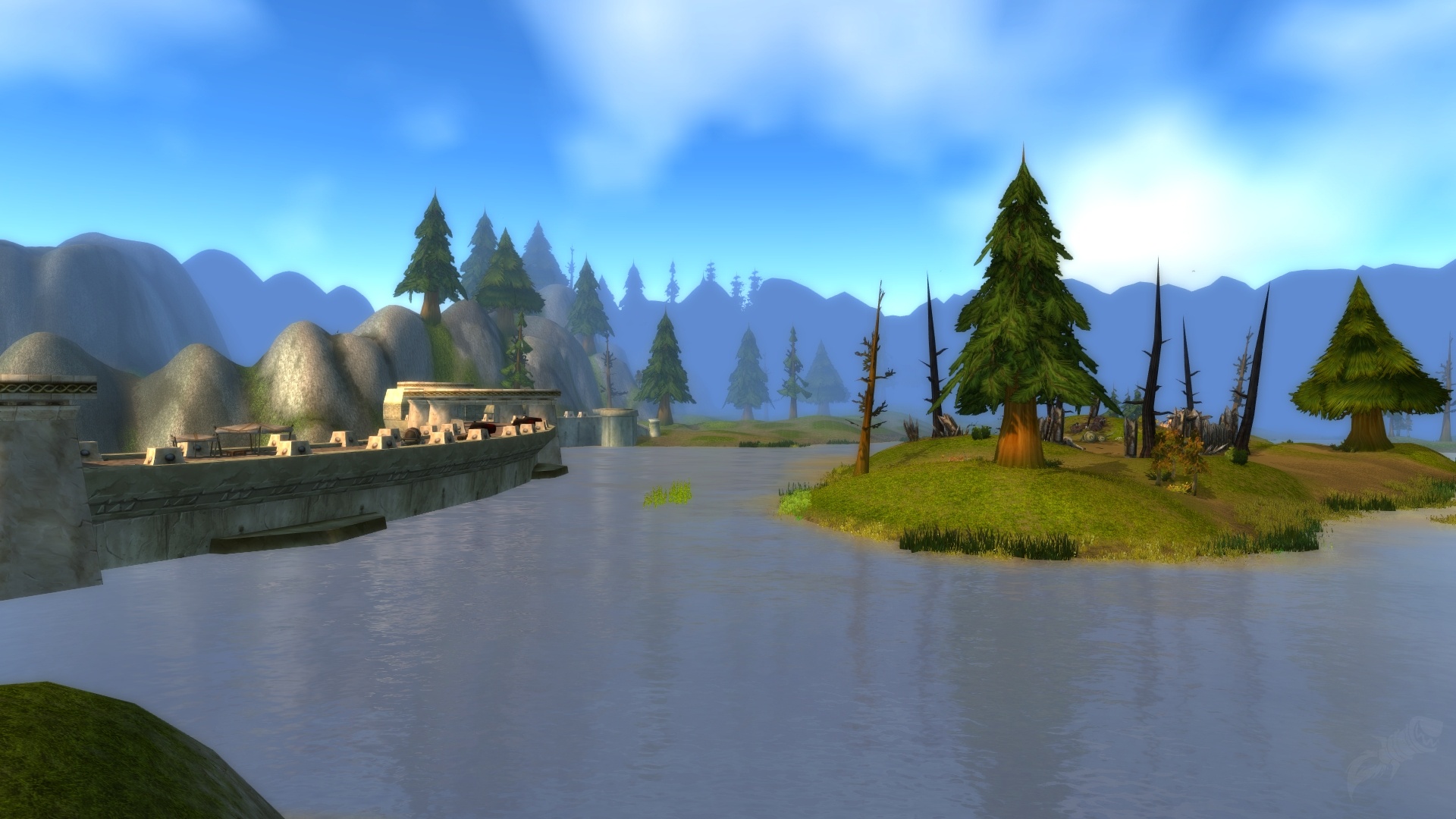 864552 Loch Modan Stonewrought Dam And The Loch Taken In The Classic Client 