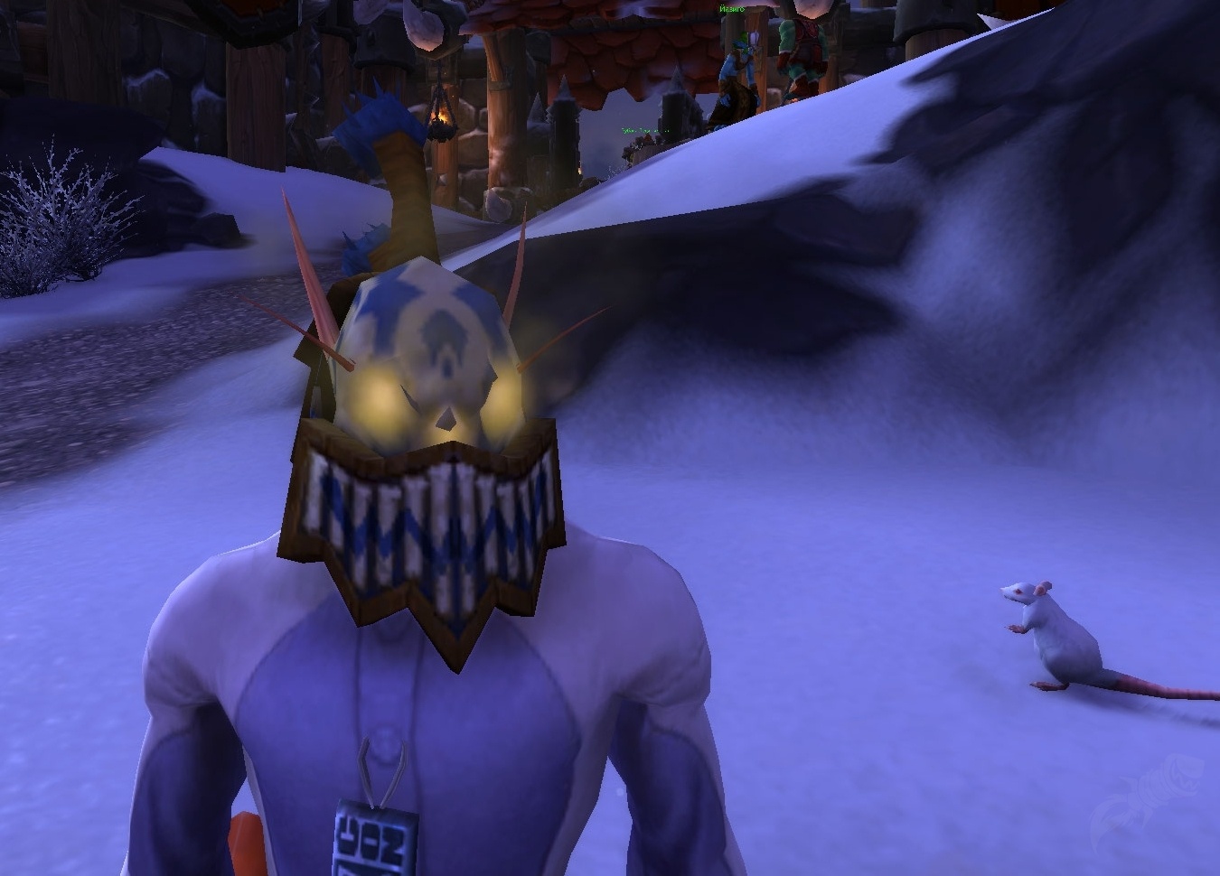 Rattling Bone Mask Item World of Warcraft