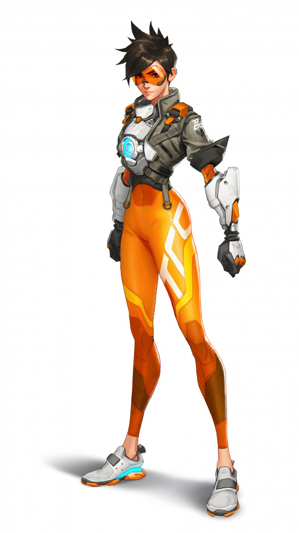 TRACER - Skins of Overwatch LEAGUE in 360 degrees (up to Overwatch