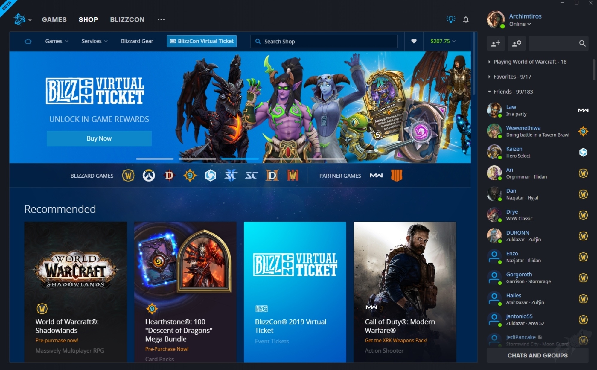 battlenet client