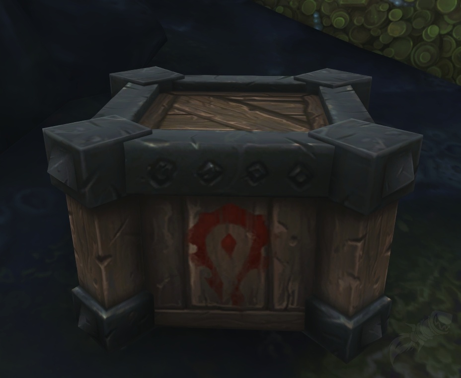 Battered Horde Crate Object World of Warcraft