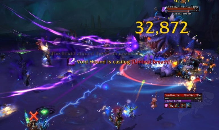 bfa battle for azeroth 8.3 visions of nzoth n'zoth the black empire imperio negro guia raid raide ny'alotha a cidade desperta waking city shad'har core hound corehound cao void sombra vazio o insaciavel the insatiable three fases tres phases