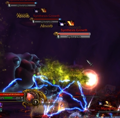 bfa battle for azeroth 8.3 visions of nzoth n'zoth the black empire imperio negro guia raid raide ny'alotha a cidade desperta waking city carapaça carapace wrathion sanity sanidade tentacles tentaculos servo servant ashjra'kamas mortalha shroud a carapaça de n'zoth