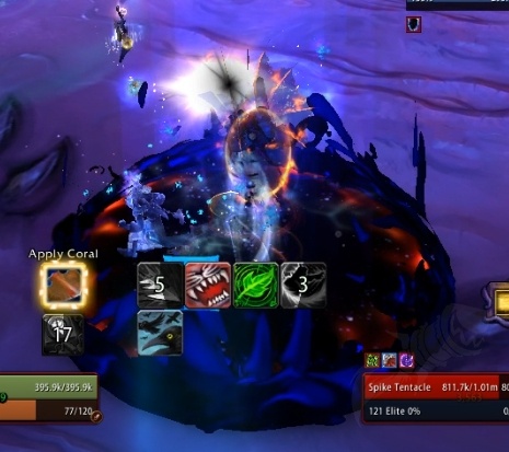 bfa battle for azeroth 8.3 visions of nzoth n'zoth the black empire imperio negro guia raid raide ny'alotha a cidade desperta waking city corruptor ashjra'kamas mortalha shroud sanidade sanity tentacles tentaculos psychus