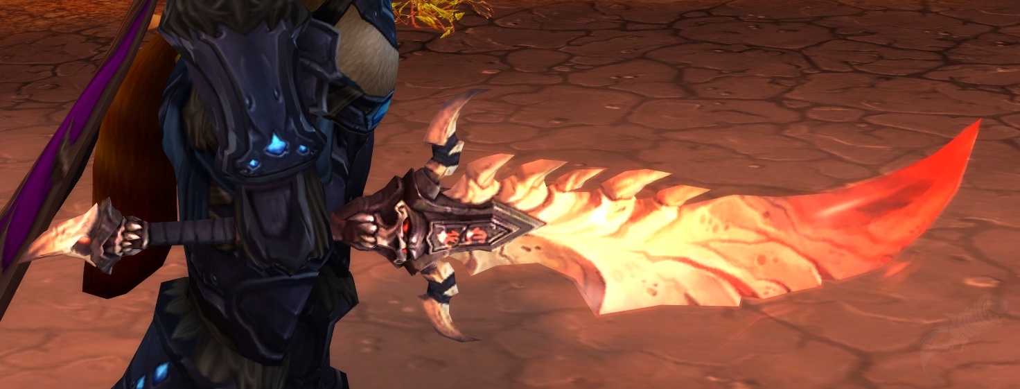 Chevalier De La Lame D Ebene Estramaçon écarlate de la Lame d'ébène - Objet - World of Warcraft