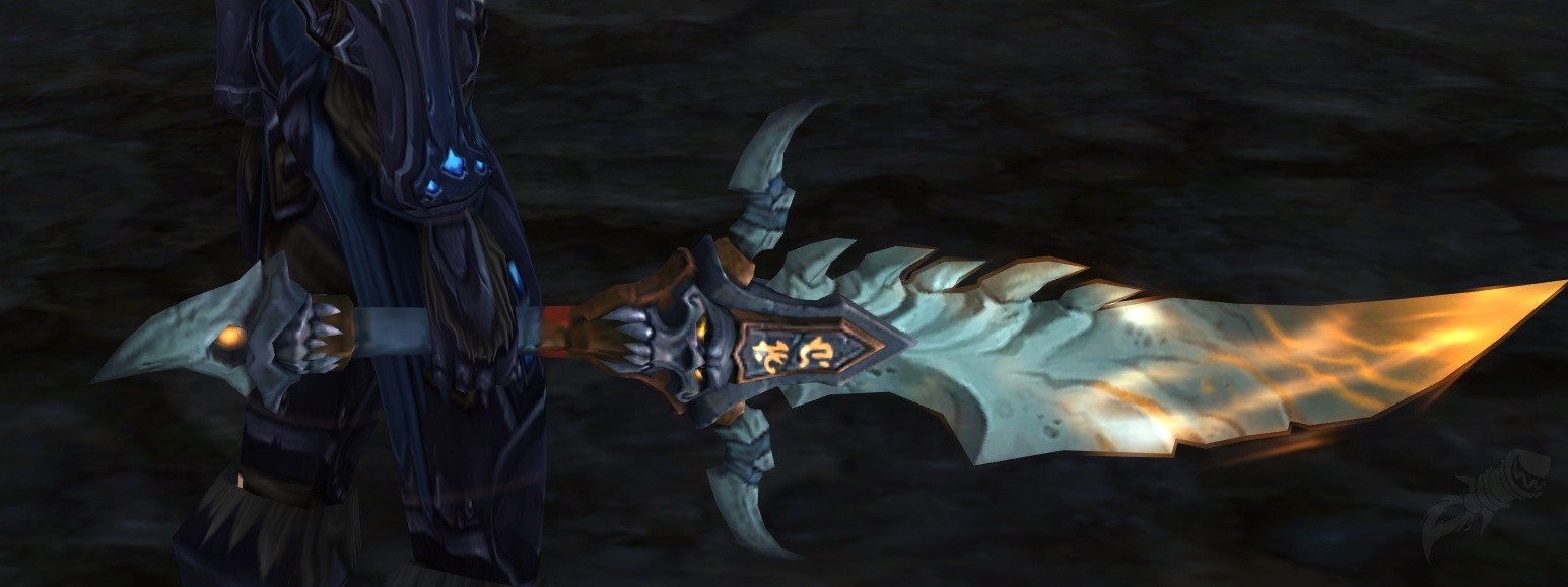 Chevalier De La Lame D Ebene Sabre enflammé de la Lame d'ébène - Objet - World of Warcraft