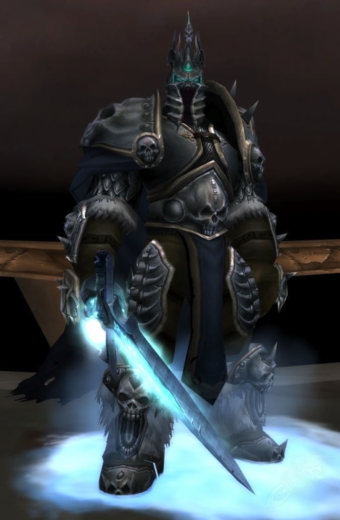 Обои lich king 4к