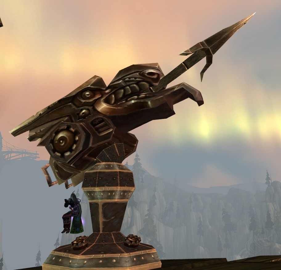 [Vrykul Harpoon Gun] PNJ Wrath Classic
