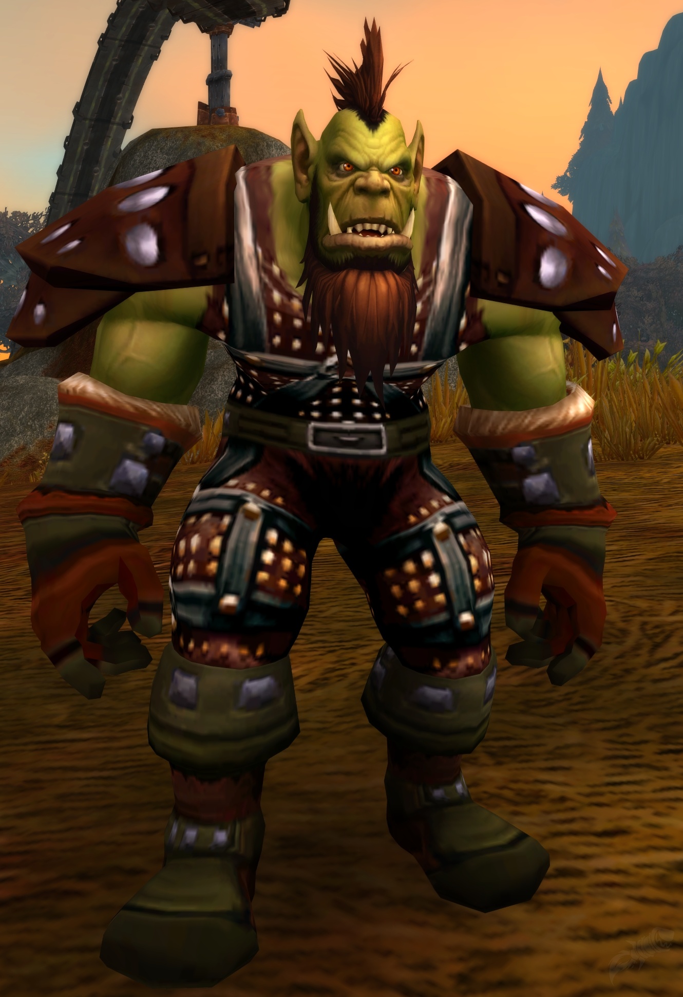 Haggrum Bloodfist - NPC - World of Warcraft, image size:1330x1940