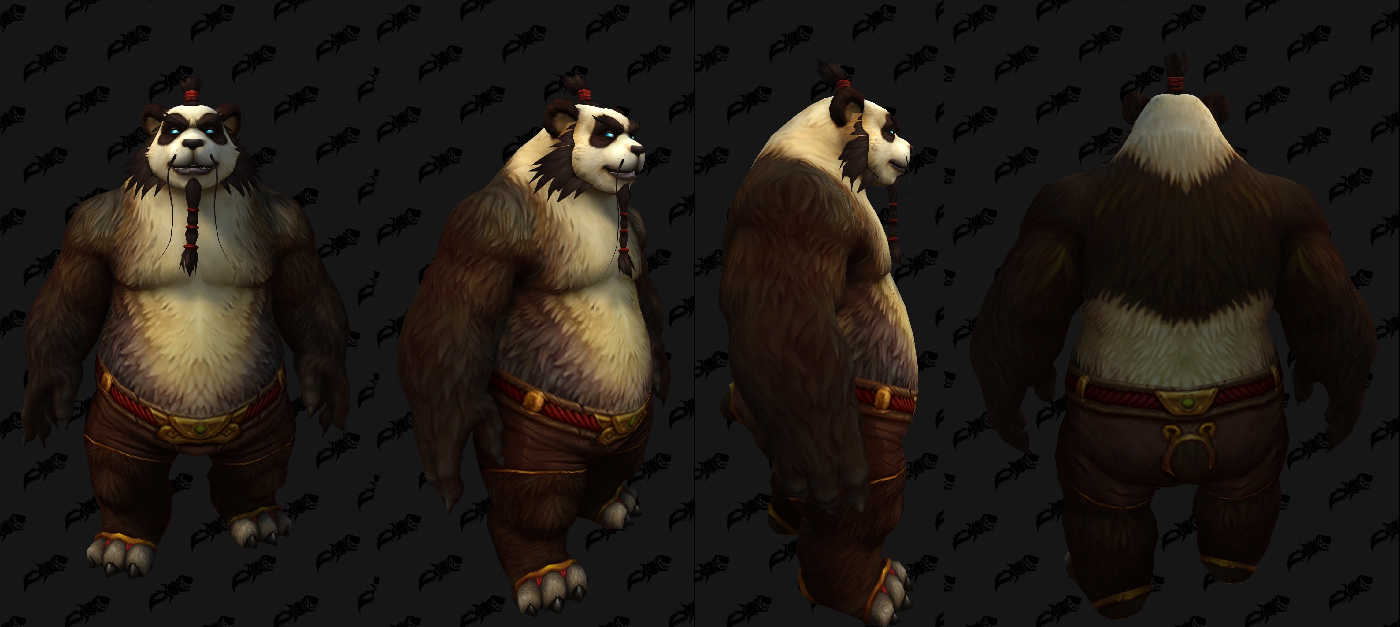 Male Pandaren Customization.