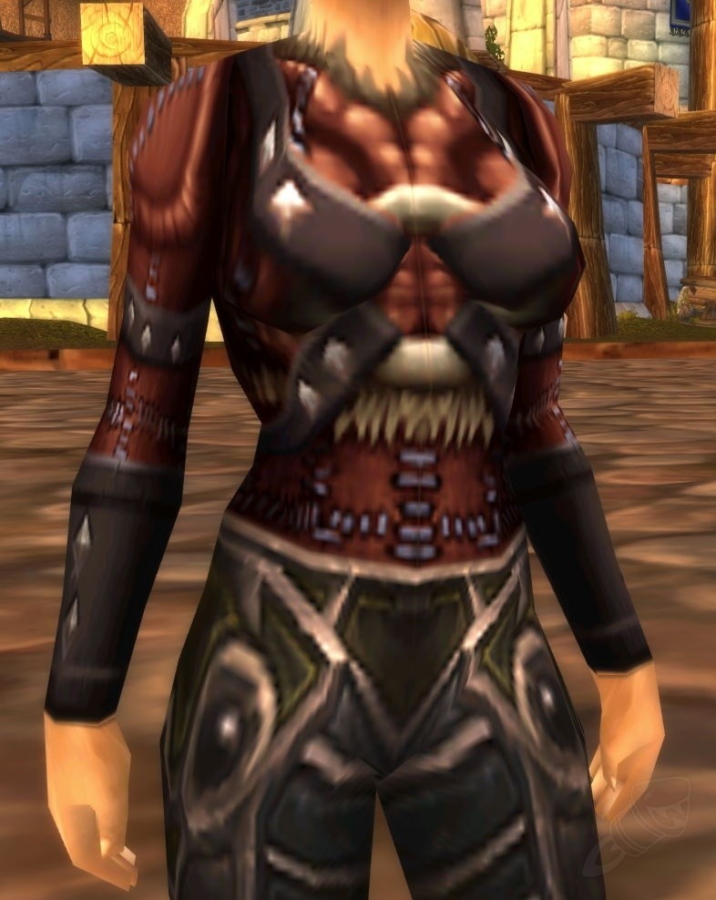 Reinforced CaribouHide Chestguard Item WotLK Classic